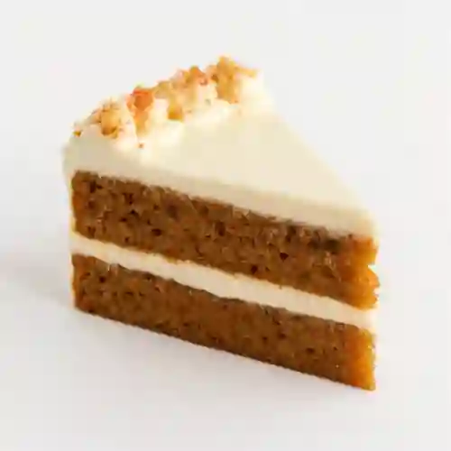 Porción Triangular Torta Zanahoria