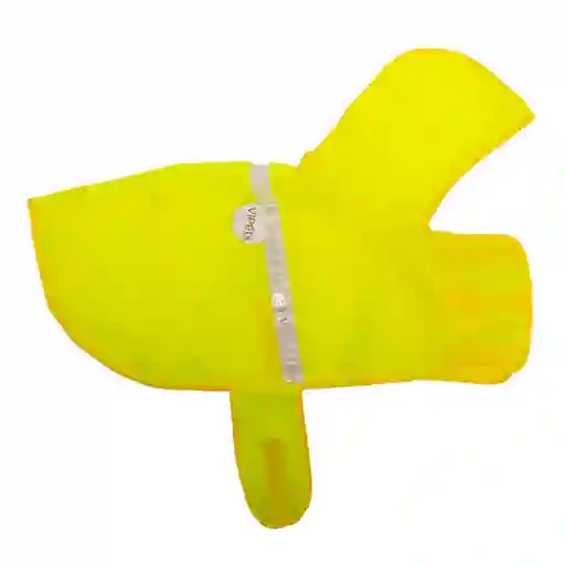 Vipets Impermeable para Mascotas Color Amarillo Talla M 