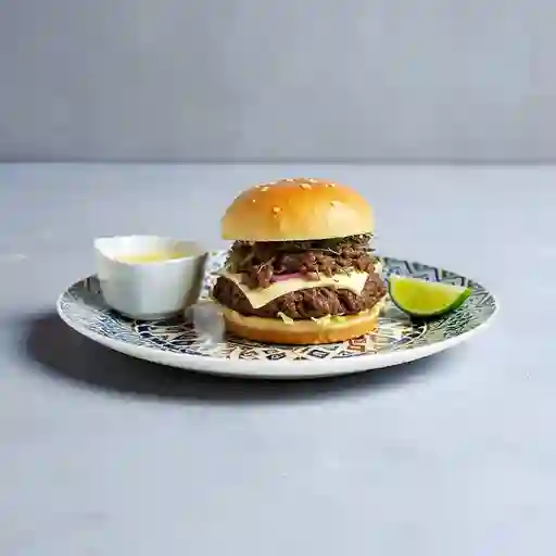 Hamburguesa Navitas de Birria !