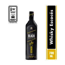 Whisky Johnnie Walker Black Label Edición Limitada 200 Años 700mL
