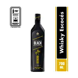 Whisky Johnnie Walker Black Label Edición Limitada 200 Años 700ML