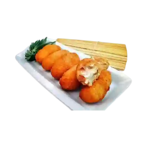 Croquetas de Salmón y Cangrejo(4u)
