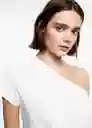 Camiseta Marina Off-White Talla 19 Niña Mango