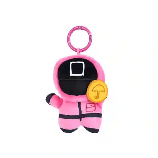 Llavero Guardia Rojo Juego Del Calamar Serie Miniso
