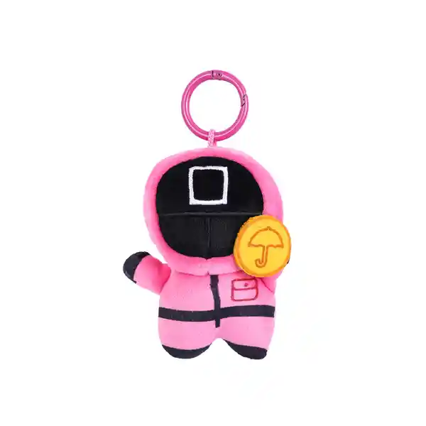 Llavero Guardia Rojo Juego Del Calamar Serie Miniso