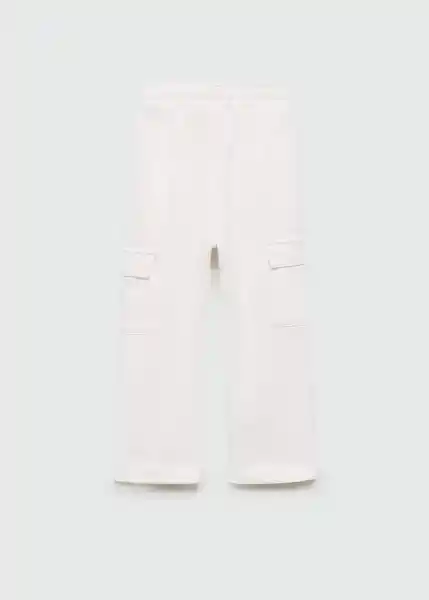 Pantalón London Offwhite Talla 05 Niñas Mango