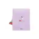 Libreta de 80 Hojas Serie Snoopy Colorful Life Morada Miniso