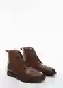 Botines Cortona Cuero Talla 40 Hombre Mango