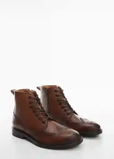 Botines Cortona Cuero Talla 40 Hombre Mango