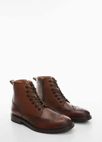Botines Cortona Cuero Talla 40 Hombre Mango