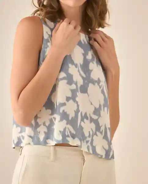 Camisa Azul Suave Claro Talla XS 413G025 Esprit