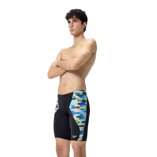 Pantaloneta Baño Plmt Digi Vcut Jammer AM Talla 32 Speedo