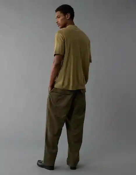 Suéter Tejido Hombre Verde Talla LARGE 1951300 American Eagle