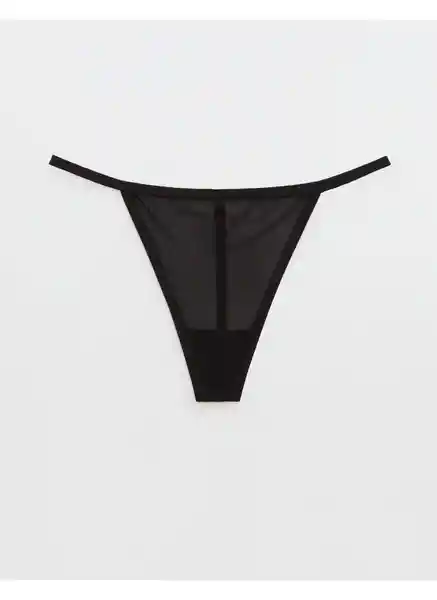 Panti Color Negro Talla SMALL Aerie American Eagle