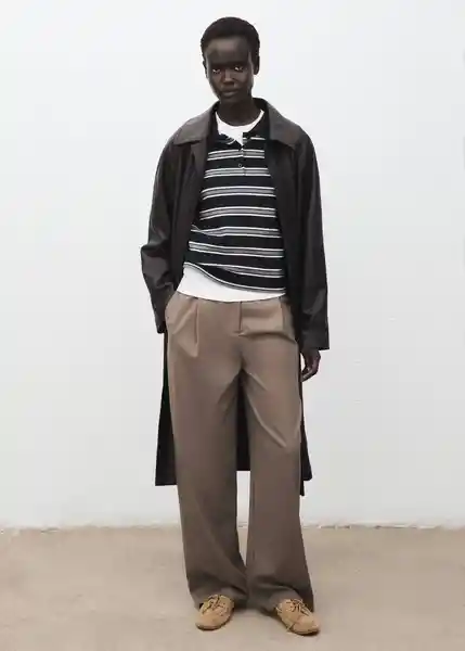 Polo Austin Navy Talla XL Mujer Mango