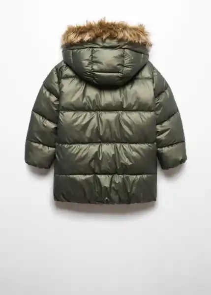 Abrigo Anorak Kenya Khaki Talla 07 Niña Mango