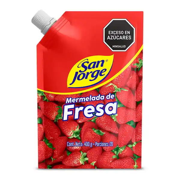 Mermelada Fresa San Jorge Doypack x 400gr