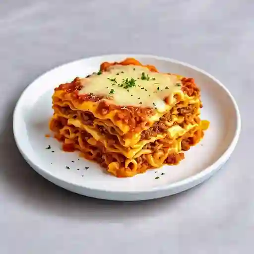 Lasaña boloñesa