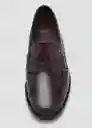 Zapatos Luisa Burdeos Talla 38 Mujer Mango