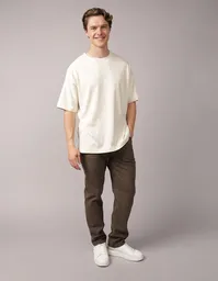 Camiseta Hombre Blanco Talla Medium 4597106 American Eagle