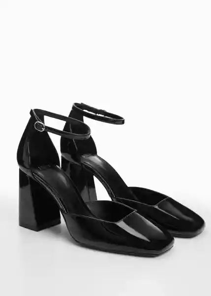 Zapatos Fina Negro Talla 38 Mujer Mango