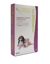 Revolution Antiparasitario Para Perro y Gato 2.5 Kg 6% 0.25 mL