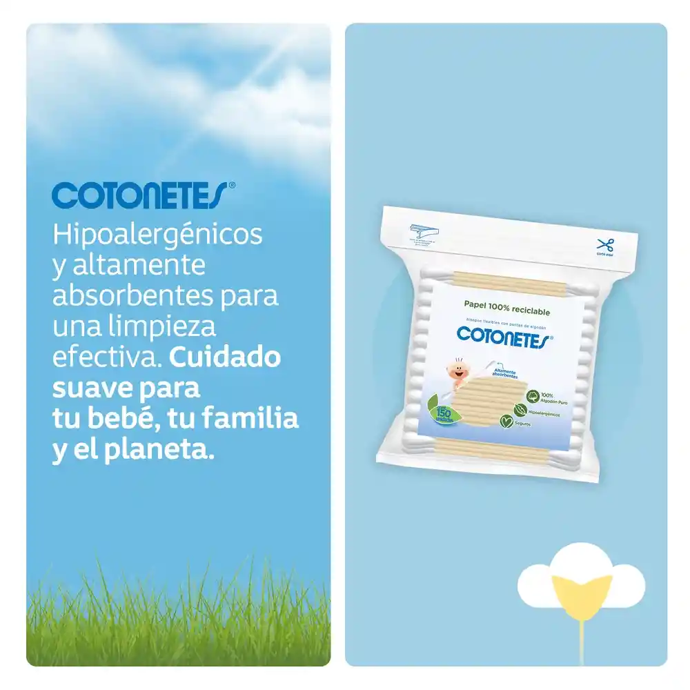Copitos COTONETES JOHNSON’S® 150UND