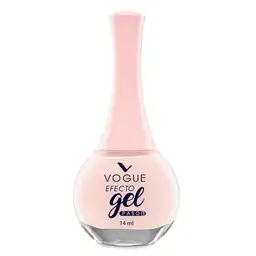 Vogue Esmalte Efecto Gel Tono Eterna Rosado