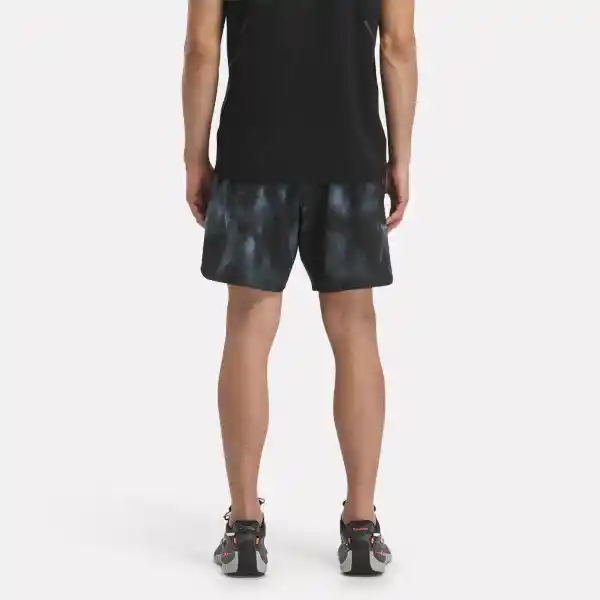 Reebok Short Speed 3.0 Aop Hombre Negro S 100070357