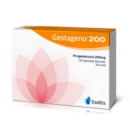 Gestageno Exeltis 200 Mg 30 Cap A 3 + Pae