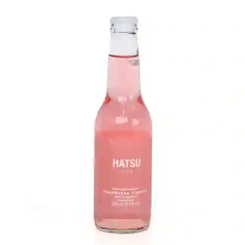 Soda Hatsu Frambues Frambuesa y Rosas 300 ml