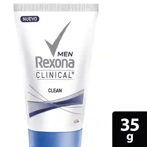 Desodorante Tubo Crema Hombre Rexona Clinical Clean 35G