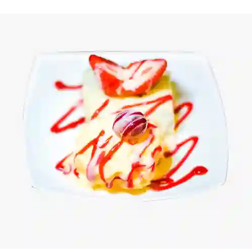 Brownie con Helado Sencillo