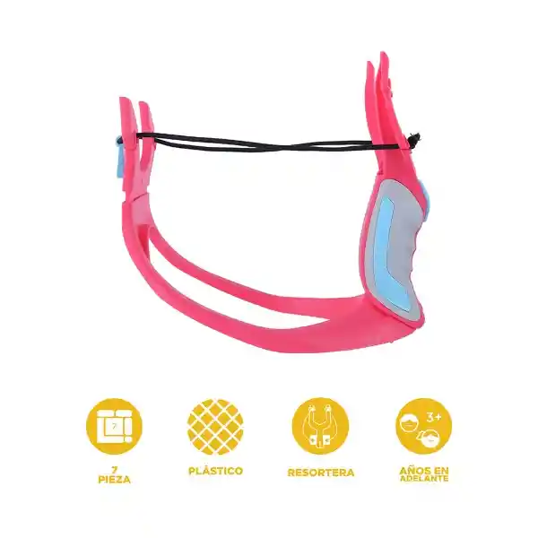 Resortera Rosa Miniso