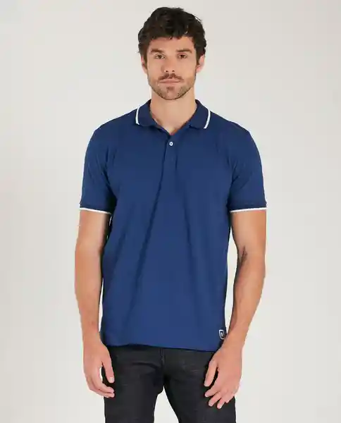 Camisa Polo Azul Azure Talla M 190e001 Rifle