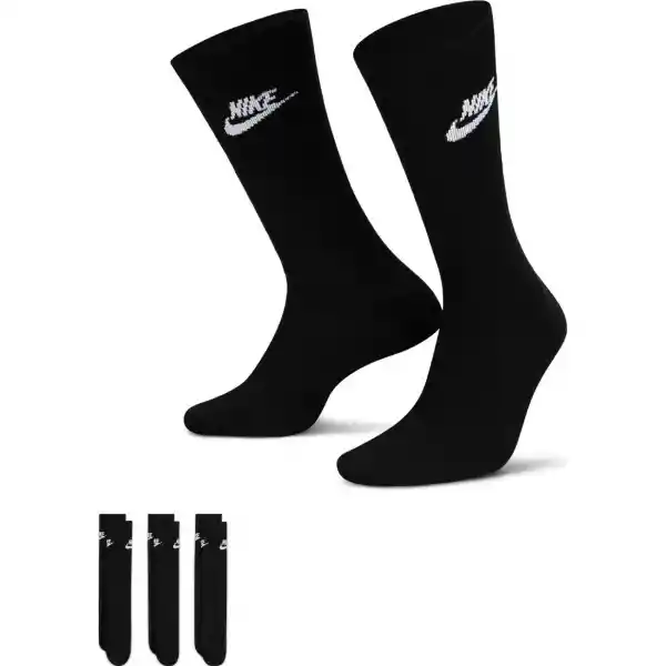 Nike Calcetines Nsw Everyday Essential Para Hombre Negro Talla L