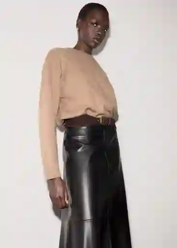 Saco Jersey Mariano Topo Talla M Mujer Mango