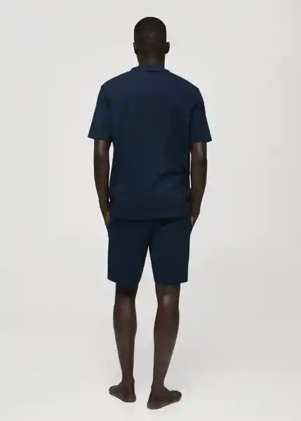 Pijama Pack Sleep Navy Talla L Hombre Mango