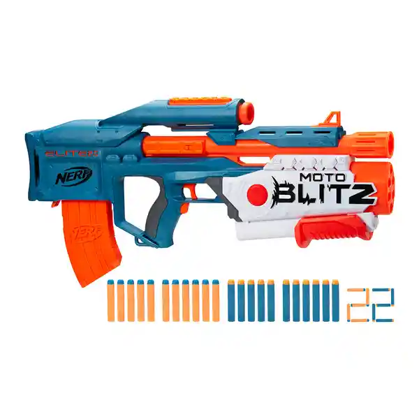 Nerf Lanzador Elite 2.0 Motoblitz Blaster F5872