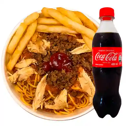Combo tazón mixto + coca cola 400ml