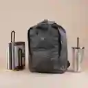 Maleta Escolar Rectangular Con Asa Azul Serie Miniso