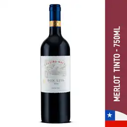 Cousiño Macul Vino Tinto Merlot Don Luis 750 ml