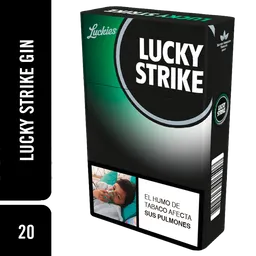 Lucky Strike Cigarrillos Gin