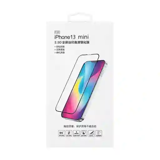 Miniso Vidrio Templado 2.5d Claro Para Iphone 13 Mini
