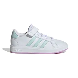 Adidas Zapatos Grand Court 2.0 Para Niño Blanco Talla 2 Id7886