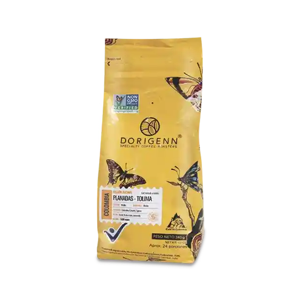 D Origen Café Molido Orgánico Planadas Tolima