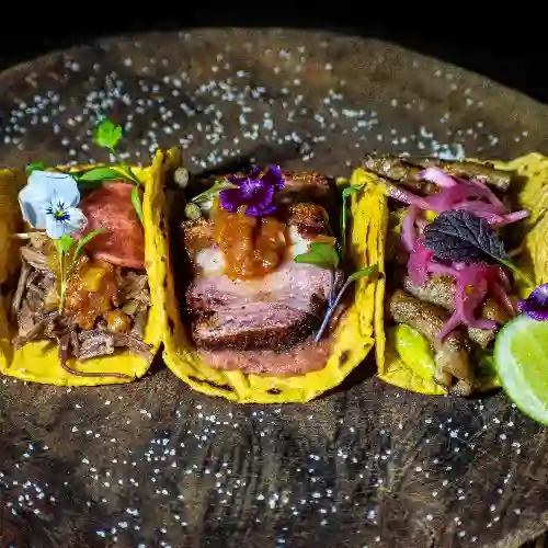 Tacos Fusion Colombo-mexicano