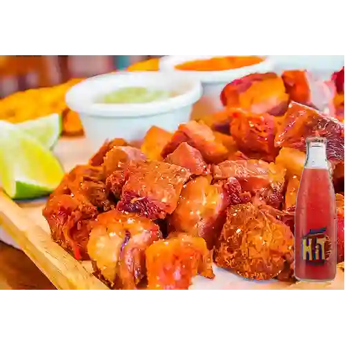 Combo Chicharrón + Hit Tropical 350 ml