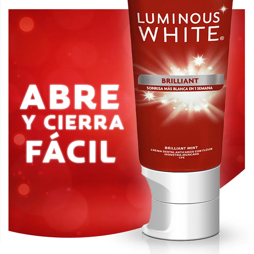 Colgate Crema Dental Luminous White Brilliant