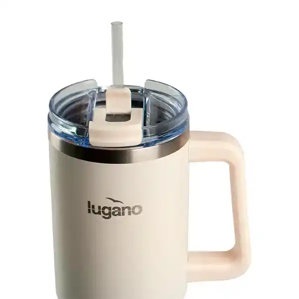 Lugano Vaso Blizzard Crema Acero Inoxidable 1200 mL Bv066-Qf18